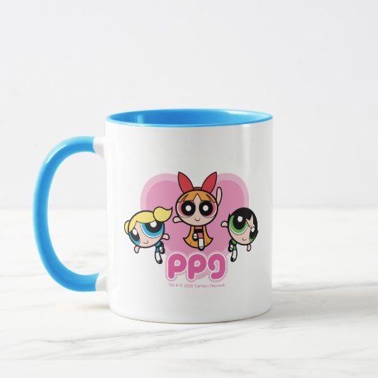 Mug Équipe de filles Powerpuff stupéfiant (Gauche)