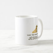 Mug Équipe de finance drôle personnalisée  (Devant droit)