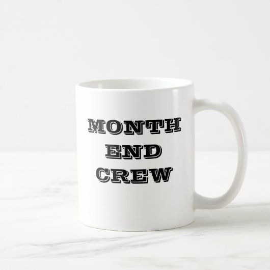 Mug Équipe de finance motivationnelle de fin de mois c (Droite)