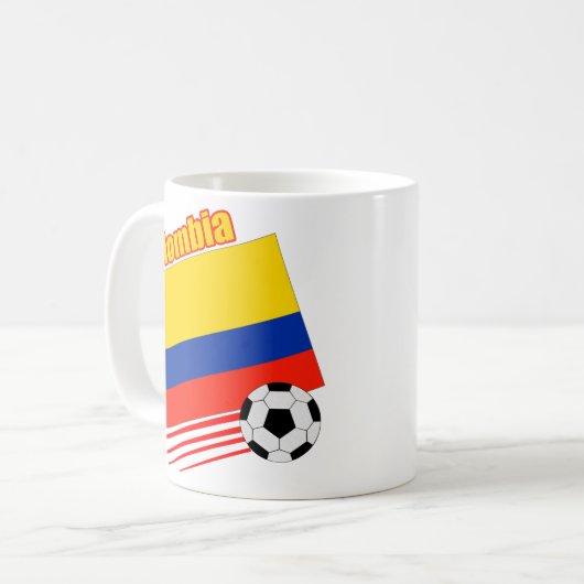 Mug Équipe de football de la Colombie (Devant gauche)