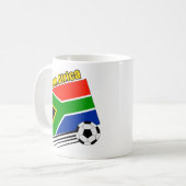Mug Équipe de football de l'Afrique du Sud (Devant gauche)