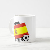 Mug Équipe de football espagnole (Devant gauche)