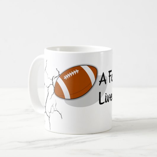 Mug Équipe de football sportif Man Cave (Devant gauche)