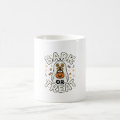 Mug Équipe de friandises d'Halloween pour chiens (Centre)