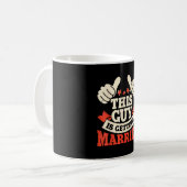 Mug Équipe de garçon d'honneur Coiffeur de marié Maria (Devant gauche)