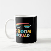 Mug Équipe de Garçons d'Honneur de Mariage Blague Équi (Gauche)