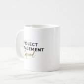 Mug Équipe de gestion de projet – Propre (Devant gauche)