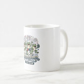 Mug Équipe de grenouille de liberté Modèle de chemise  (Devant droit)