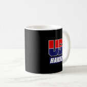 Mug Équipe de handball 2021 États-Unis (Devant droit)