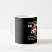 Mug Équipe de Jésus Birthday (Devant gauche)