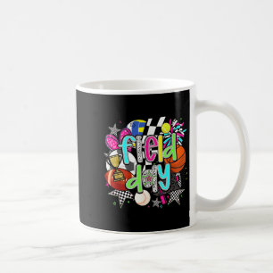 Mug équipe de journée de terrain rétro enseignant enfa