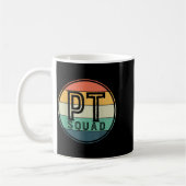 Mug Équipe de kinésithérapie rétro Pt Squad (Gauche)