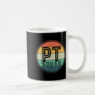 Mug Équipe de kinésithérapie rétro Pt Squad