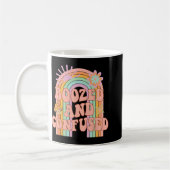 Mug Équipe de la mariée arc-en-ciel groovy pompette et (Gauche)