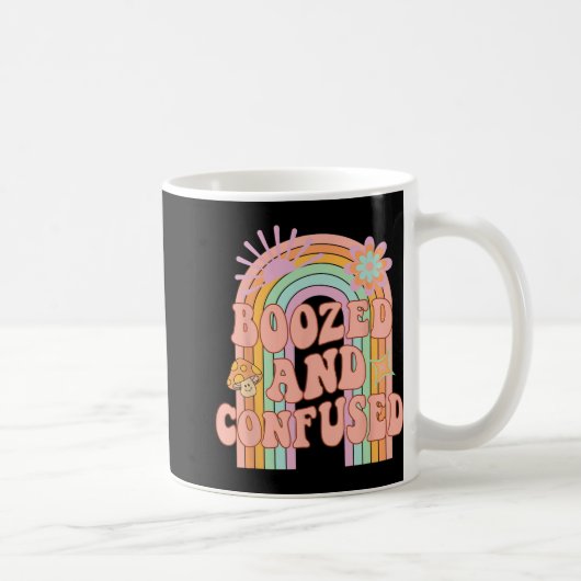 Mug Équipe de la mariée arc-en-ciel groovy pompette et (Droite)