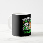 Mug Équipe de la Saint-Patrick pour amateurs de chiens (Devant gauche)