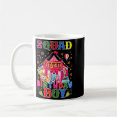Mug Équipe De L'Anniversaire Boy Circus Carnival Thème (Gauche)