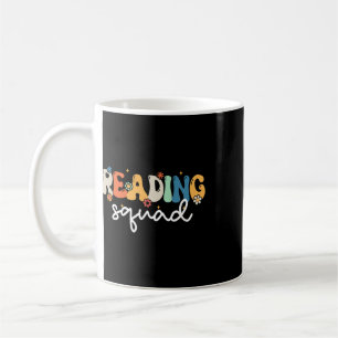 Mug Équipe de lecture rétro funky filles garçons lectu