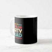 Mug Équipe de l'enterrement de vie de garçon de l'équi (Devant gauche)