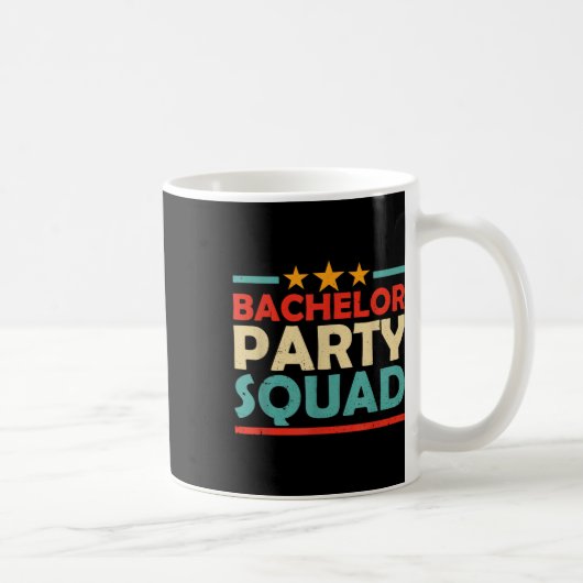 Mug Équipe de l'enterrement de vie de garçon de l'équi (Droite)