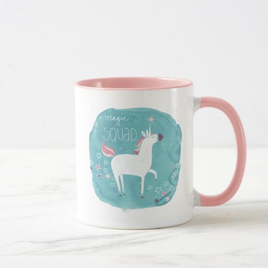 Mug Équipe de licorne magique (Droite)