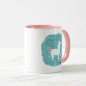 Mug Équipe de licorne magique (Devant droit)