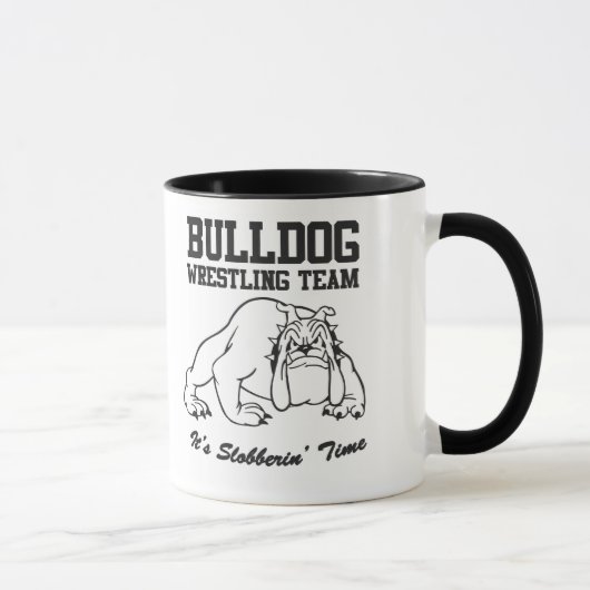 Mug Équipe de lutte de bouledogue (Droite)