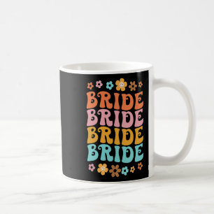 Mug Équipe de mariée je fais Crew Rétro Groovy Enterre