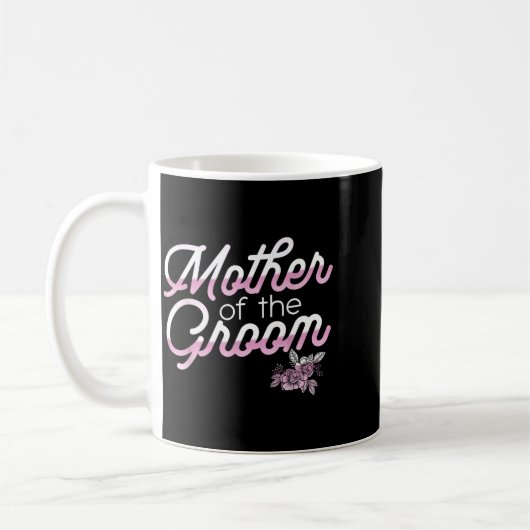 Mug Équipe de mariée mère du marié pour l'avenir (Gauche)