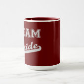 Mug Équipe de mariée stylée cool (Centre)