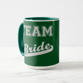Mug Équipe de mariée stylée cool (Devant gauche)