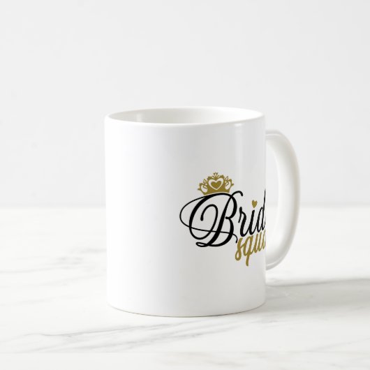 Mug Équipe de mariées (Devant droit)