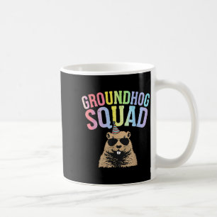 Mug Équipe de marmotte drôle Bonne fête de la marmotte