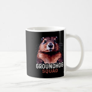 Mug Équipe de marmotte vintage drôle amoureux Marmotte