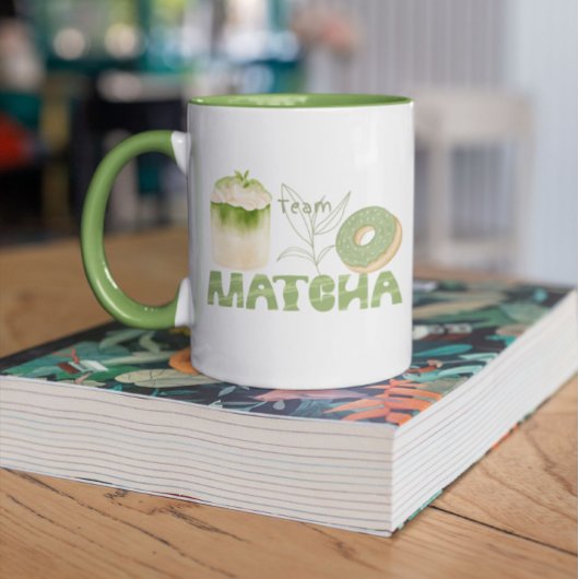 Mug Équipe de Matcha, matcha