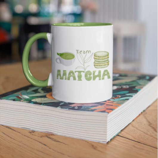 Mug Équipe de Matcha, matcha