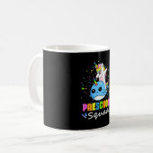 Mug Équipe de maternelle licorne narval équipe pré-mat (Devant gauche)