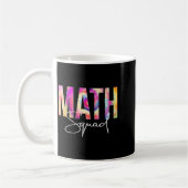 Mug Équipe de maths Tie Dye Retour à l'école Femmes Ap (Gauche)