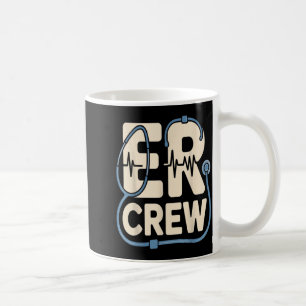 Mug Équipe de médecins infirmières de salle d'urgence