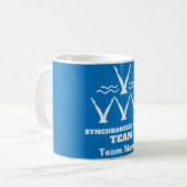 Mug Équipe de natation synchronisée (Devant gauche)