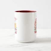 Mug Équipe de Noël de cousins rétro appariés pour en (Centre)