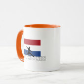 Mug Équipe de Pays-Bas de football (Devant gauche)