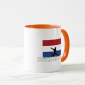 Mug Équipe de Pays-Bas de football (Devant droit)