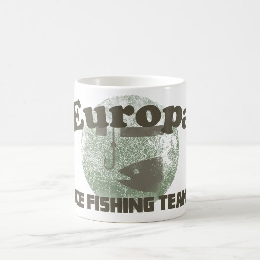 Mug Équipe de pêche de glace d'Europa (Centre)