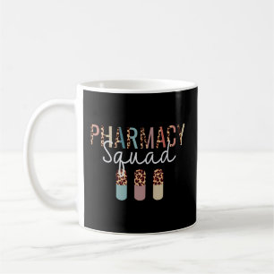 Mug Équipe De Pharmacie Avec Empreinte de léopard Pour