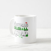 Mug Équipe de Pickleball de Noël Pickleballer Xmas Lov (Devant gauche)