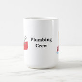 Mug Équipe de plomberie (Centre)