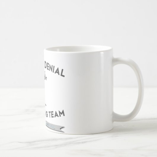 Mug Équipe de plongée de falaise de démenti de gravité (Droite)