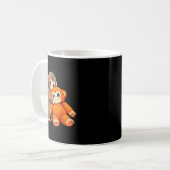 Mug Équipe de poing - bébé singe poing (Devant gauche)