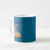 Mug Équipe de poing bébé singe poing singe mème (Devant gauche)
